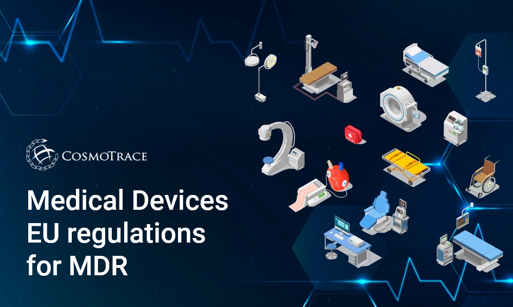 Medical Devices Regulations MDR   EUDAMED   CosmoTrace   Blog Featured Image 